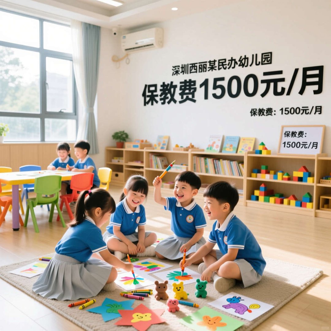 深圳西丽民办幼儿园收费标准