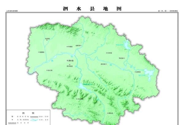 济宁市泗水县地图