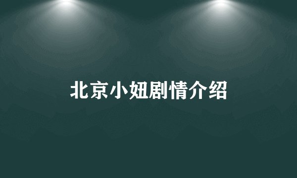 北京小妞剧情介绍