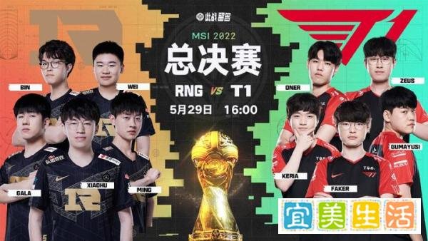 MSI决赛前瞻：RNG vs T1，谁是第一个MSI三冠王？