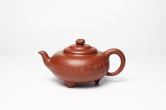 紫砂艺术家鲍青紫砂壶作品欣赏