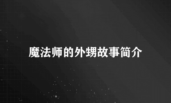 魔法师的外甥故事简介