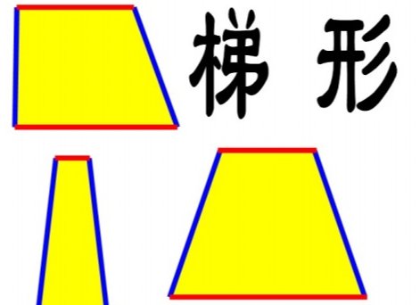 梯形的形状是什么样子的？