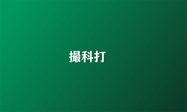 撮科打閧