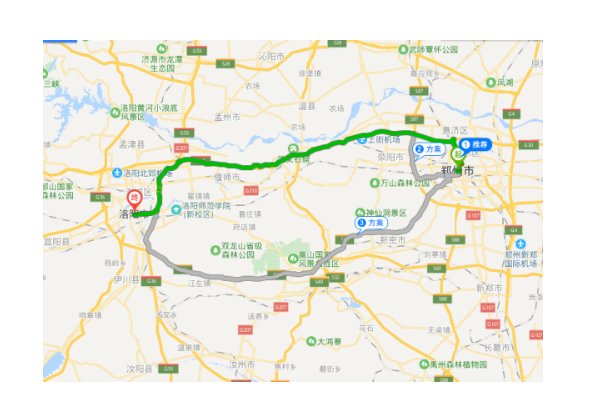 郑州到洛阳最简单方法