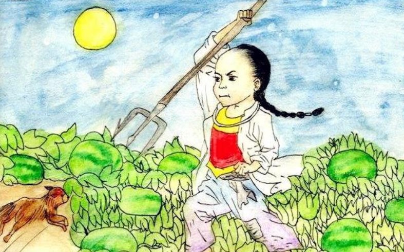 “只看见院子里高墙上的四角的天空”的含义是什么？