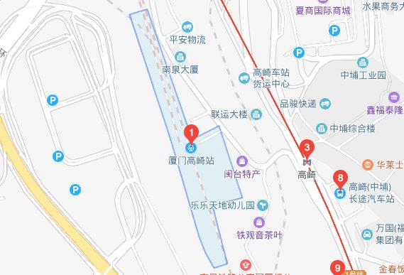 厦门有几个动车站??