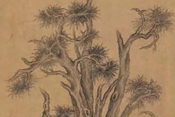 《嵩阳汉柏图》被拍出天价,这幅画有何来历?
