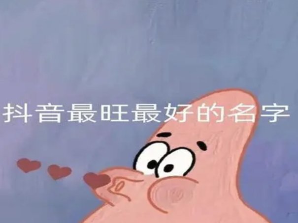 2024抖音最旺最好的名字