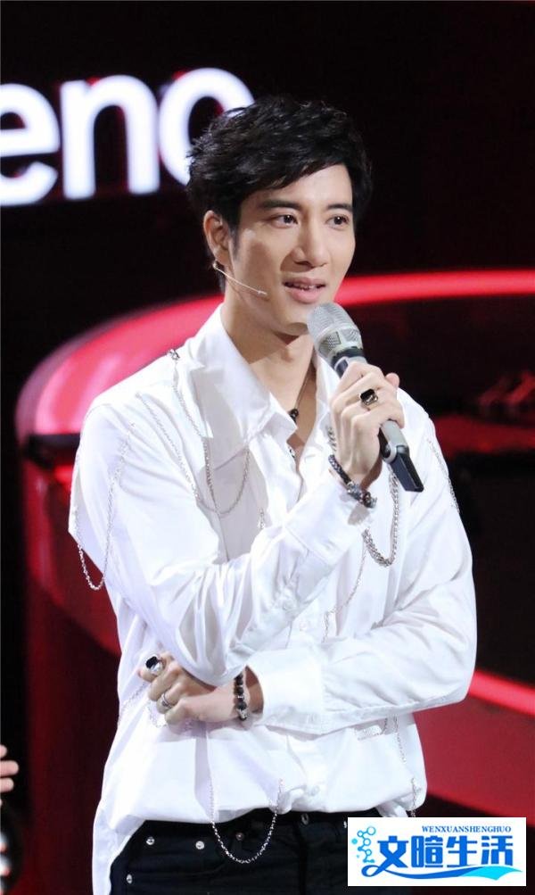 王力宏白衬衫挂满铁链吸睛,搭黑色长裤帅气减龄,从43岁嫩回33岁