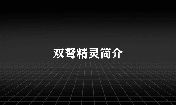 双弩精灵简介