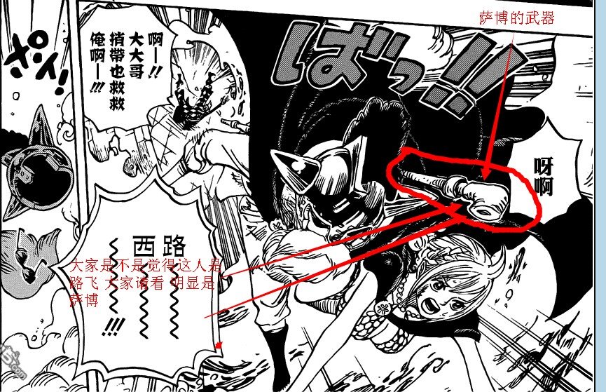 海贼王漫画烧烧果实谁吃了