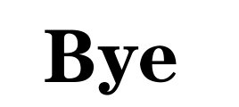 bye bye是什么意思