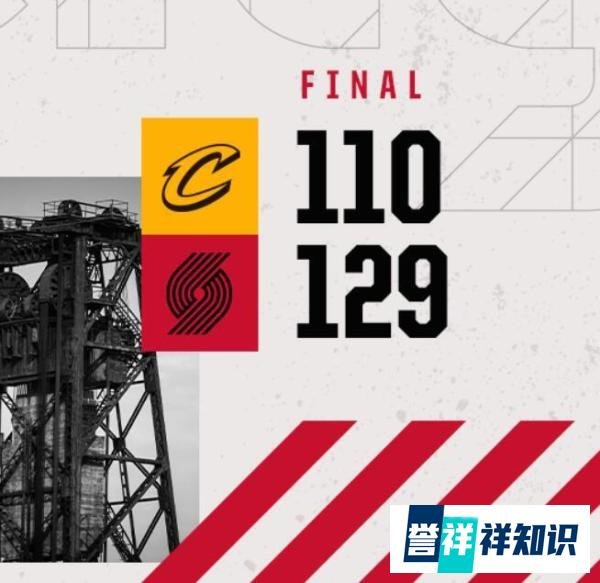 安东尼23分 利拉德20+9 开拓者四人20+送骑士6连败