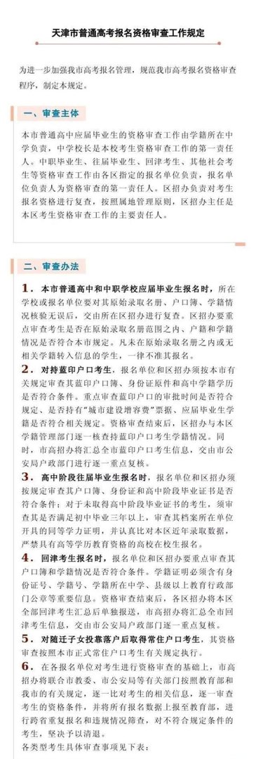 没有天津户口能否在津高考?在外地上学的考生,如何报考?
