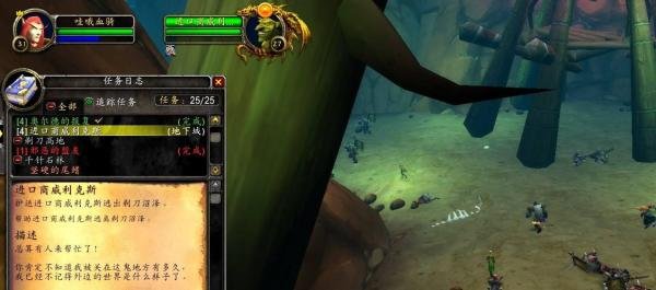 魔兽世界TBC：【剃刀沼泽】副本有几个任务？