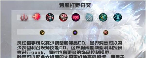 掠食者狗熊打野!中低分段上分神器,学会包上钻石!