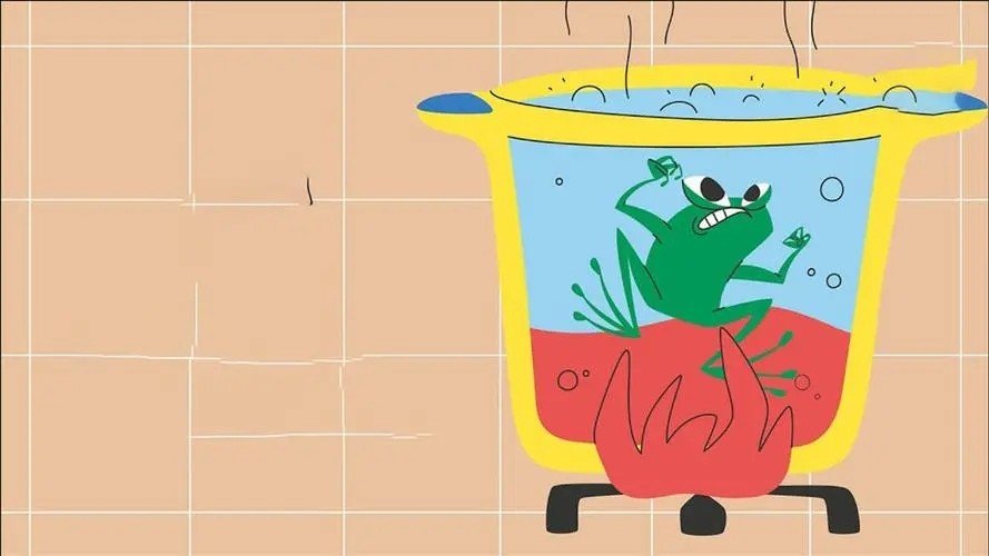 温水煮青蛙是什么意思?