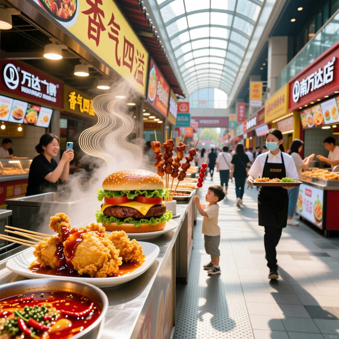 南京万达广场建邺店美食