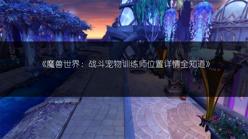 魔兽世界：战斗宠物训练师位置详情全知道