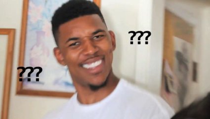 求表情包，一个黑人是一个“what???”的表情