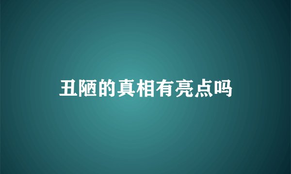 丑陋的真相有亮点吗