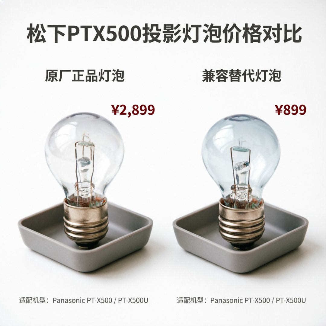 松下ptx500投影机灯泡得多少钱