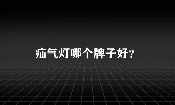 疝气灯哪个牌子好？