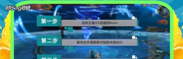 WOW ICC副本巫妖王怎么走