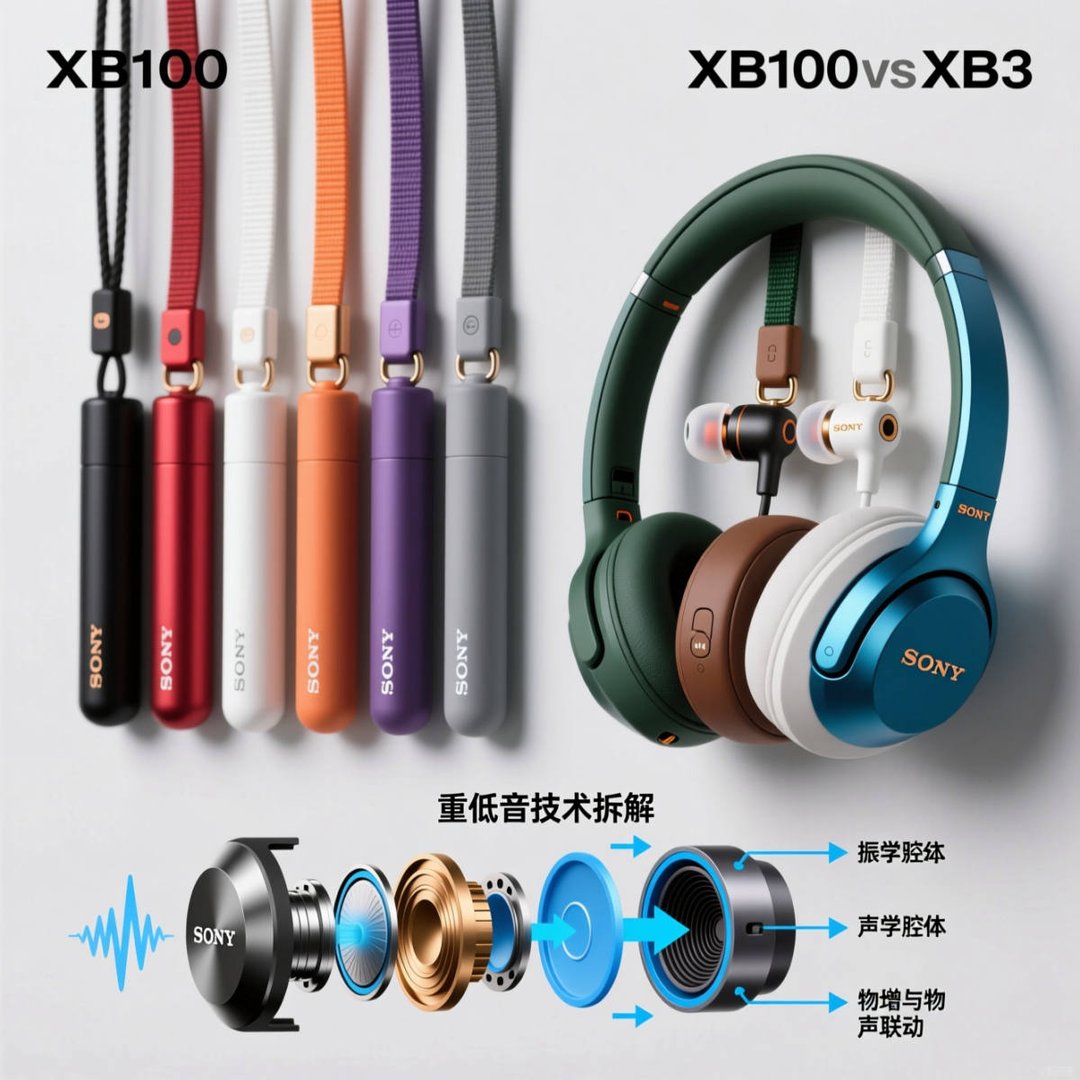 索尼xb100和xb13区别有哪些