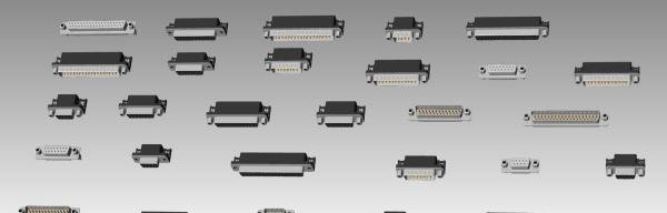 【PADS封装】Dsub(DB9,DB15d等)公母头座子封装(带3D)