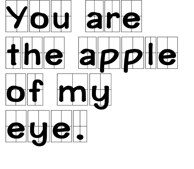 You are the apple of my eye.什么意思？