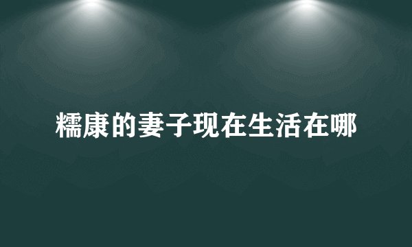 糯康的妻子现在生活在哪