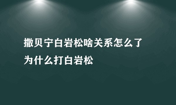 撒贝宁白岩松啥关系怎么了 为什么打白岩松