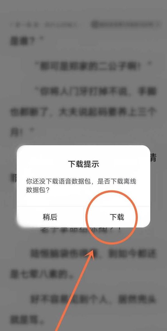 百度小说听书功能怎么开启